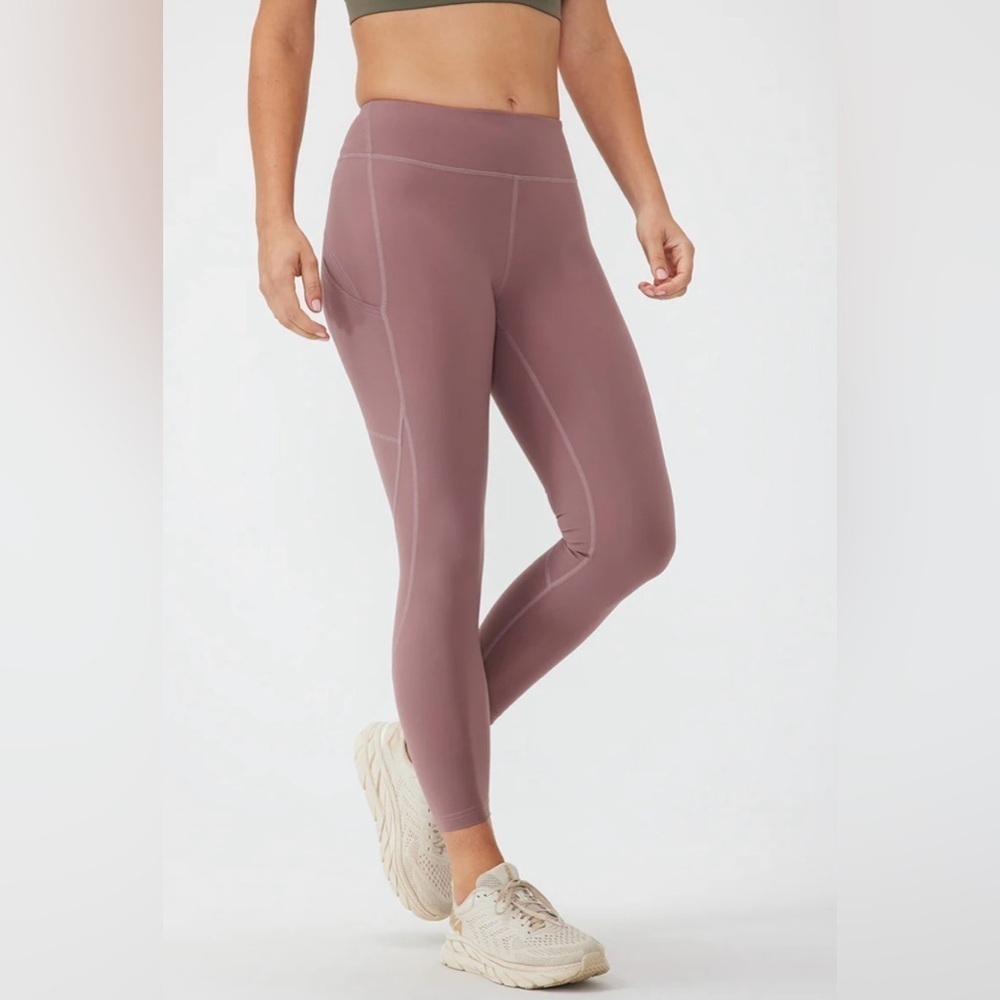 Outdoor Voices Super Form 7/8 Leggings Dusty Purple Size Small